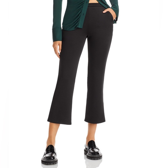 Proenza Schouler White Label Scuba Cropped Flare Pants - Picture 1 of 13
